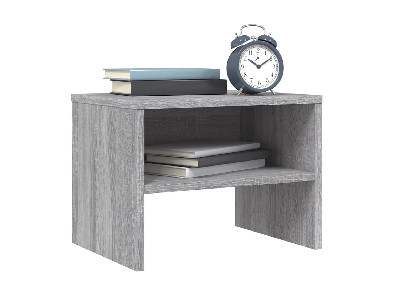 Table de chevet Sonoma gris 40x30x30 cm Bois d'ingénierie QPD59062