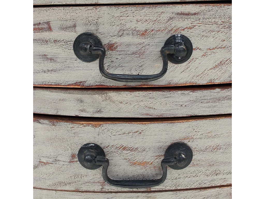 Table de chevet Bois de récupération massif 48 x 35 x 64 cm KEFWE79710