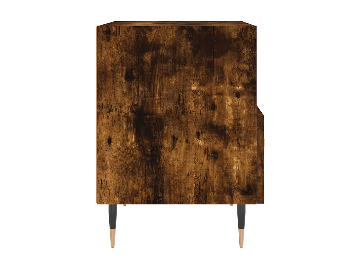 Mesa cabeceira 40x35x47,5 cm derivados madeira carvalho fumado PT85540