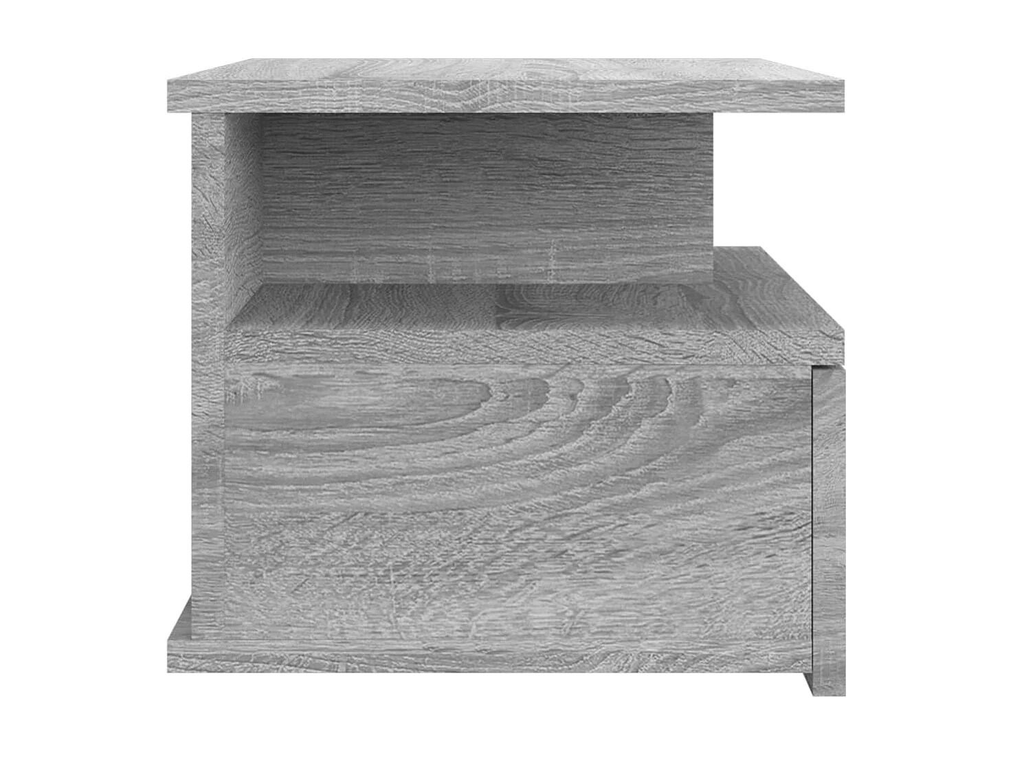 Table de chevet flottante Sonoma gris 40x31x27 cm KEFWE23210