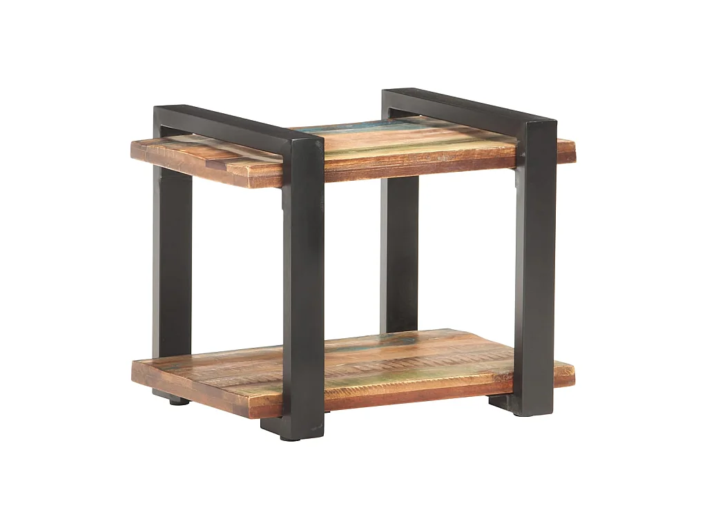 Table de chevet 50x40x40 cm Bois de récupération massif KEFWE81897