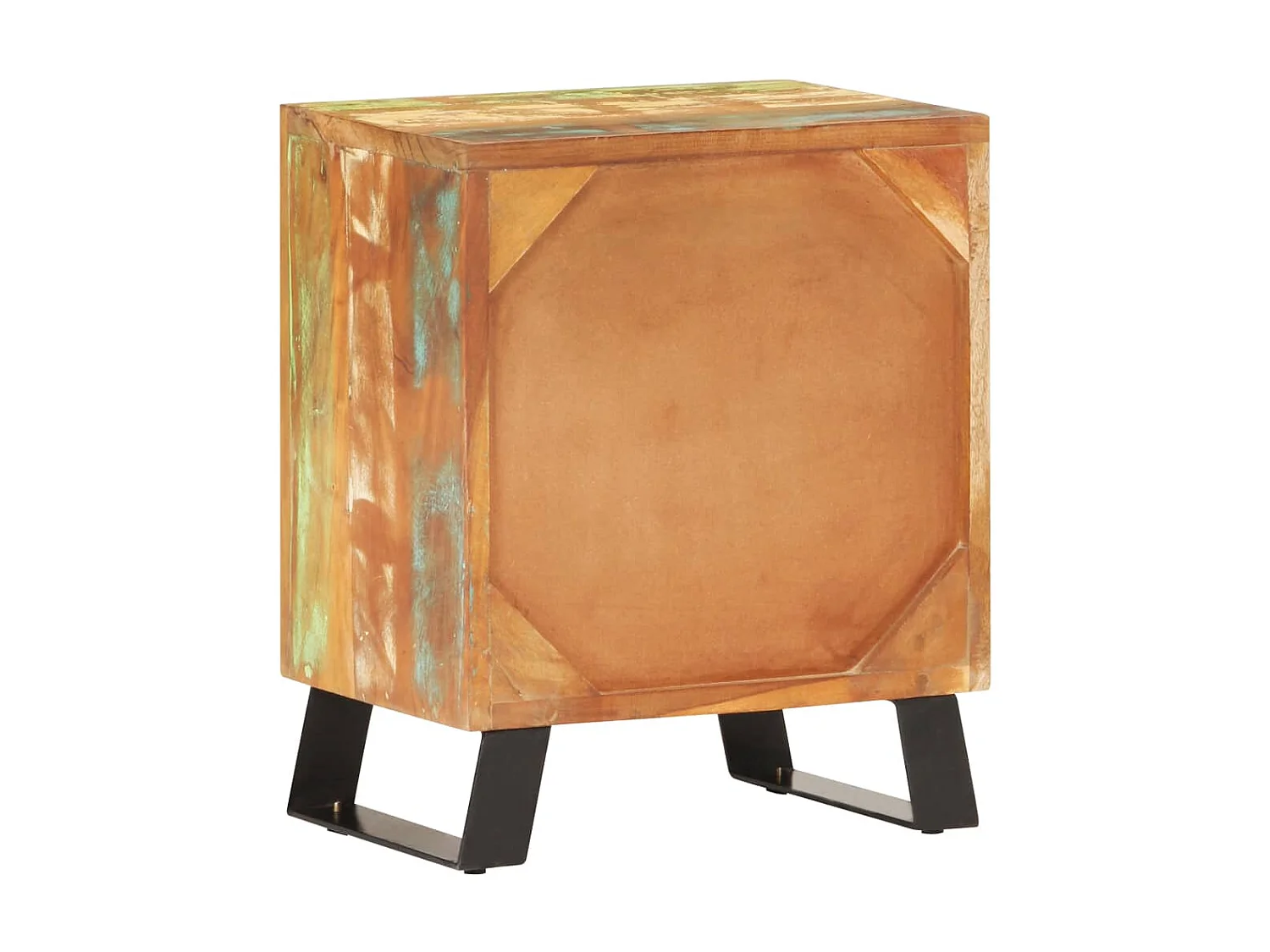 Table de chevet 40x30x50 cm Bois de récupération massif KEFWE42124