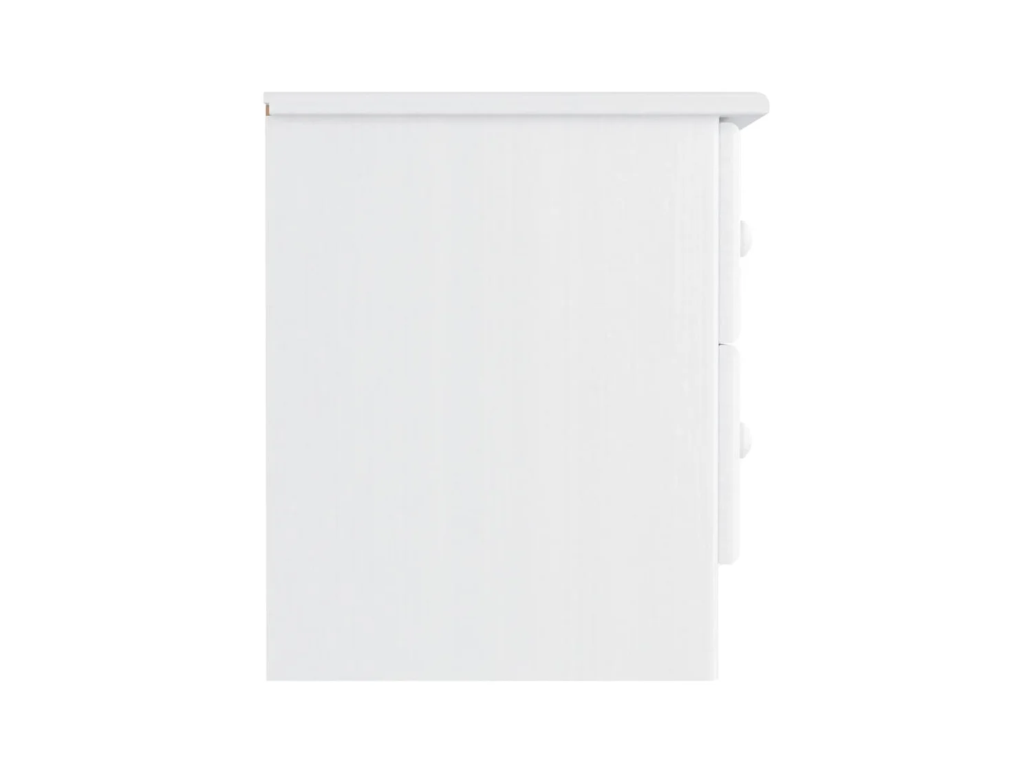 Table de chevet ALTA blanc 43x35x40,5 cm bois de pin massif QPD38464