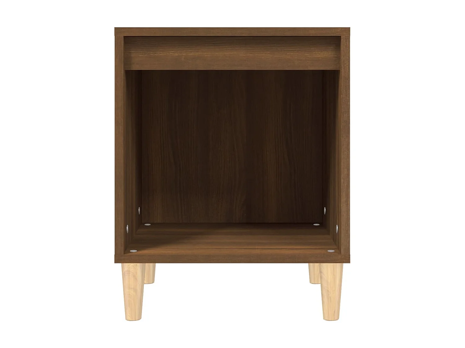 Table de chevet Chêne marron 40x35x50 cm KEFWE43023