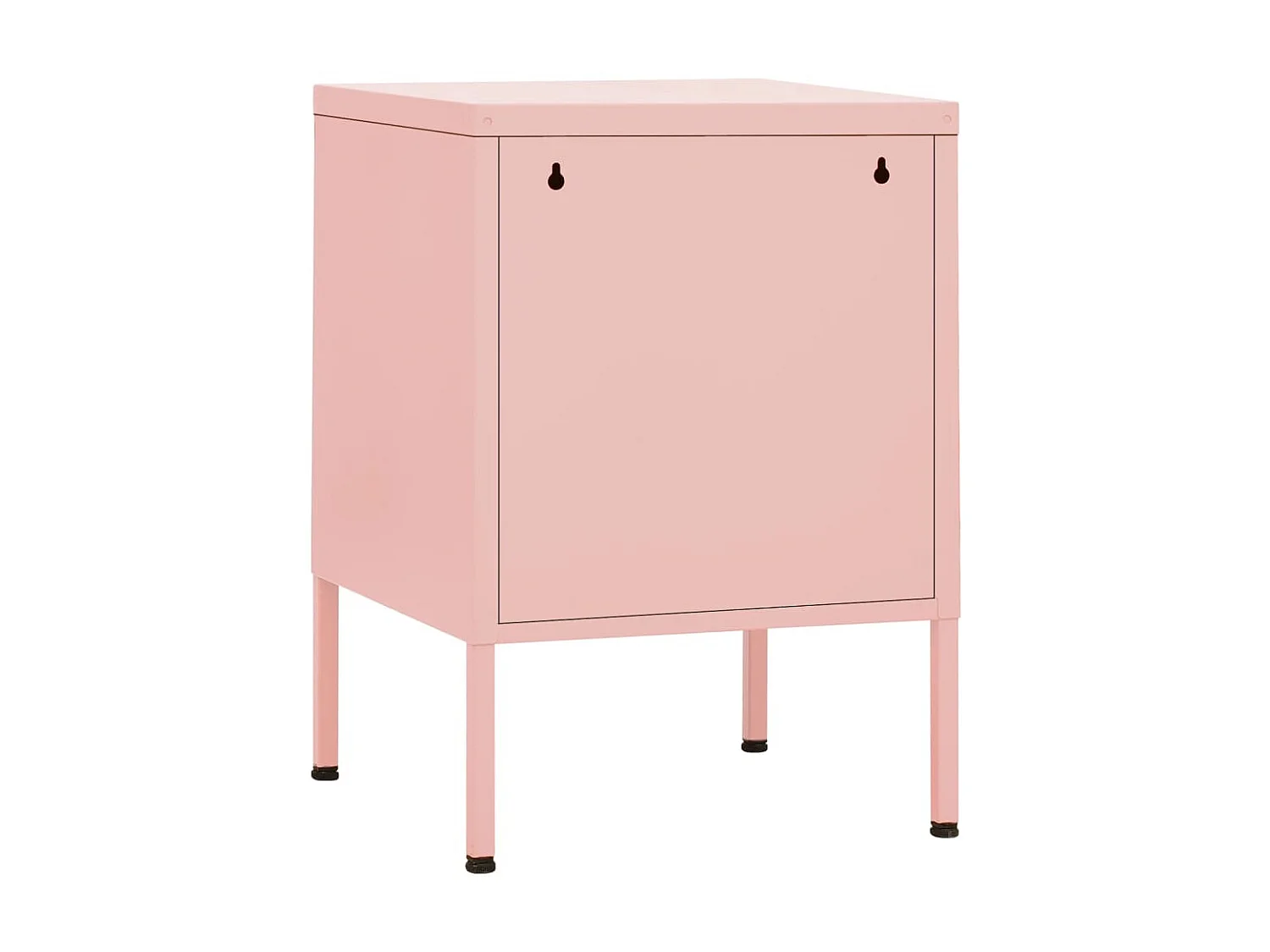 Table de chevet Rose 35x35x51 cm Acier KEFWE88681