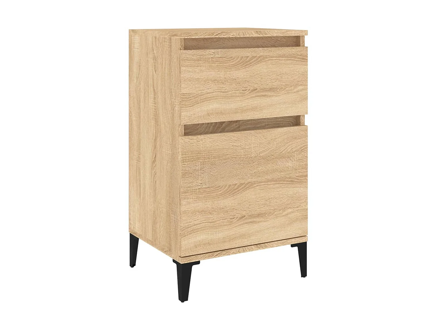 Table de chevet chêne sonoma 40x35x70 cm KEFWE38456