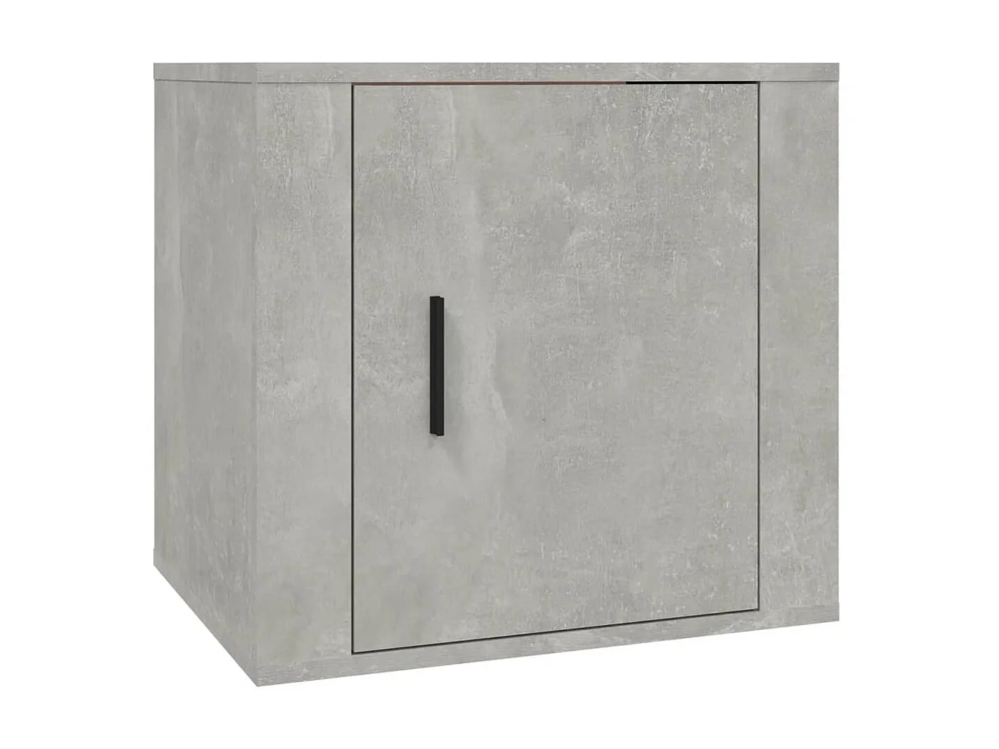Table de chevet Gris béton 50x39x47 cm KEFWE82547