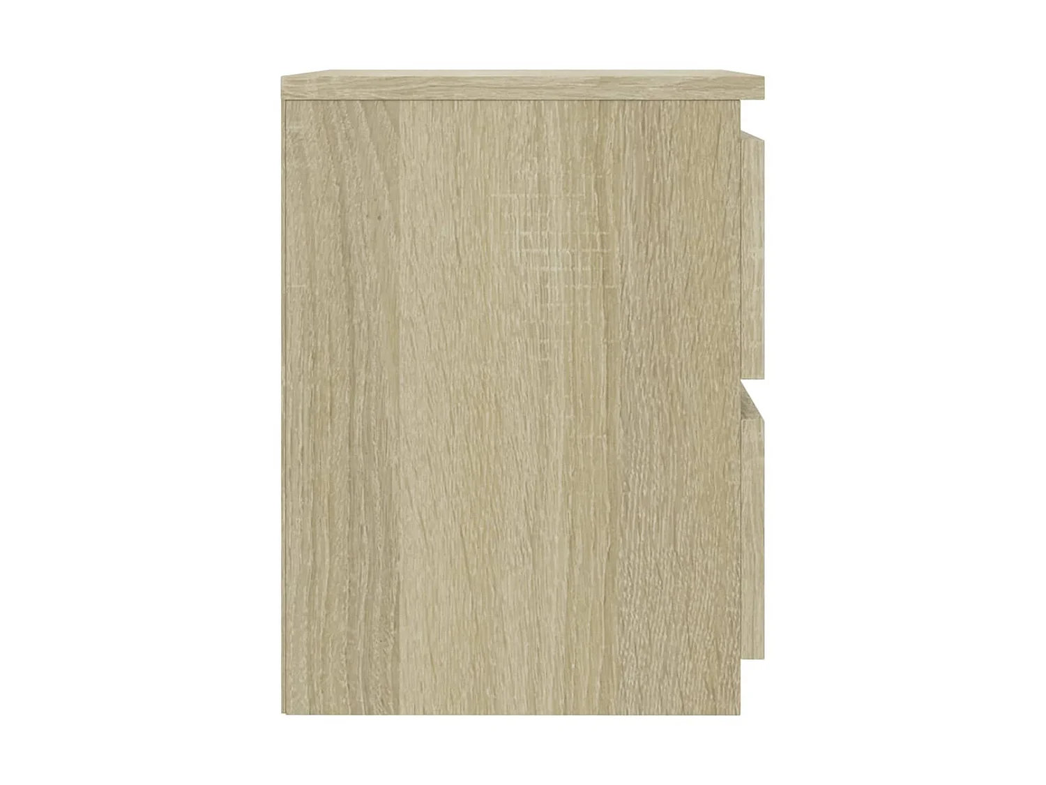 Table de chevet Chêne sonoma 30 x 30 x 40 cm Aggloméré KEFWE43986