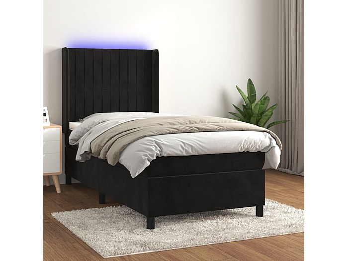 Lot De 7 Meubles Chambre Adulte : Lit Sommier Matelas + Armoire En Bois (occasion)