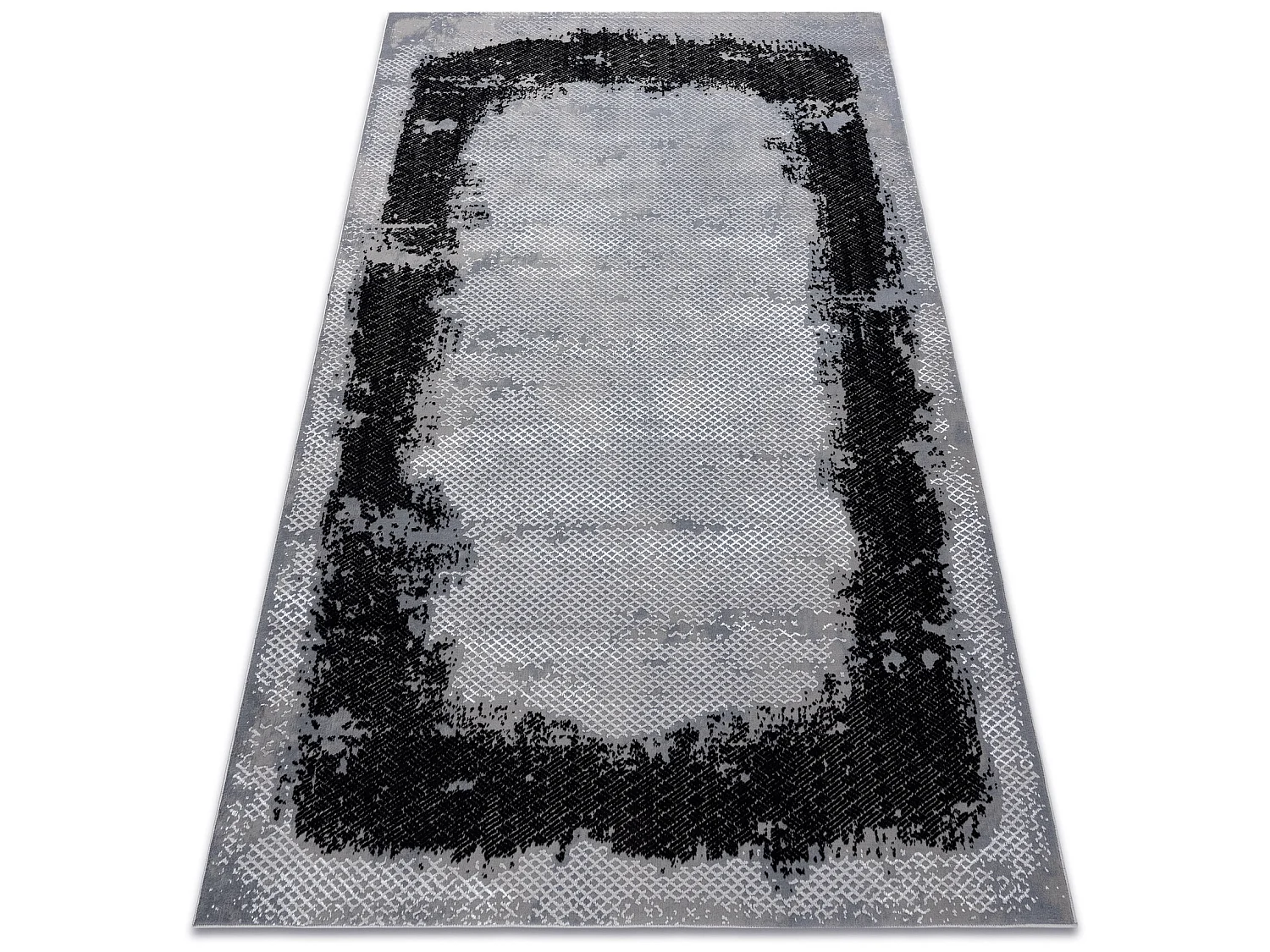 Tapis CORE A004 Cadre, ombragé - structurel, deux niveaux de molleton 140x190 cm