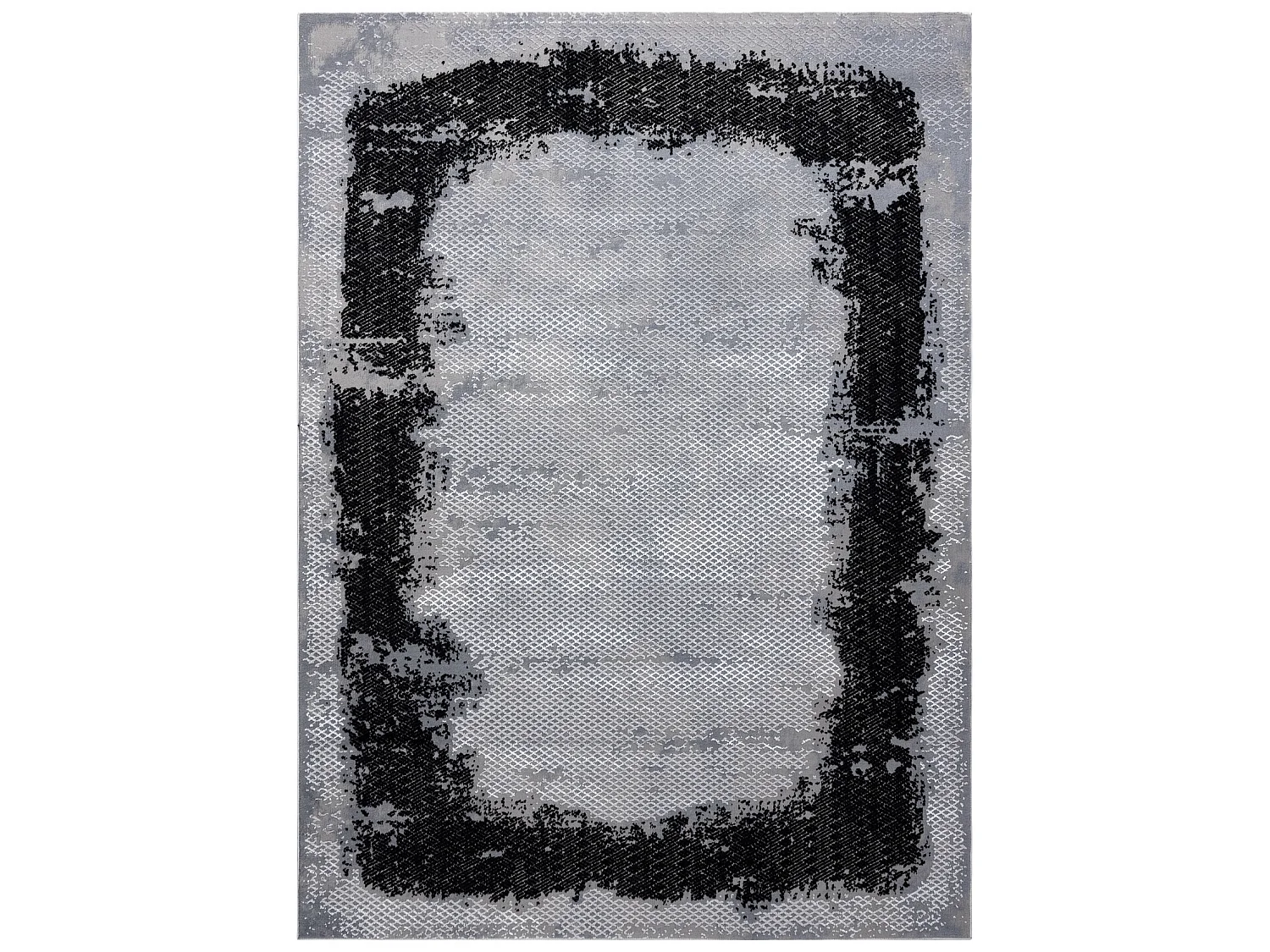 Tapis CORE A004 Cadre, ombragé - structurel, deux niveaux de molleton 140x190 cm