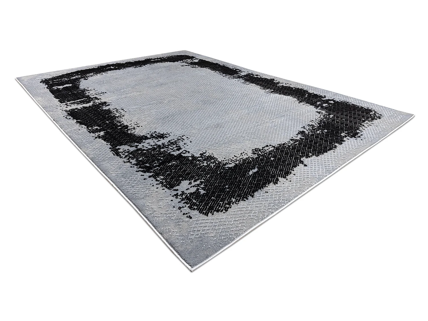 Tapis CORE A004 Cadre, ombragé - structurel, deux niveaux de molleton 140x190 cm