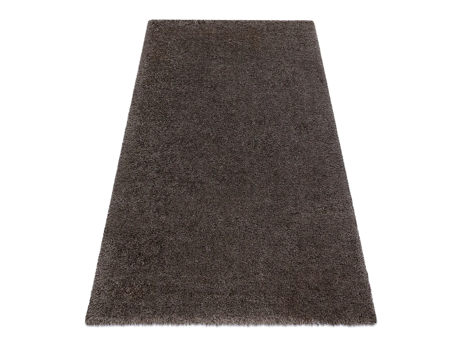 Tapis SUPREME 51201070 shaggy 5cm marron foncé 160x230 cm