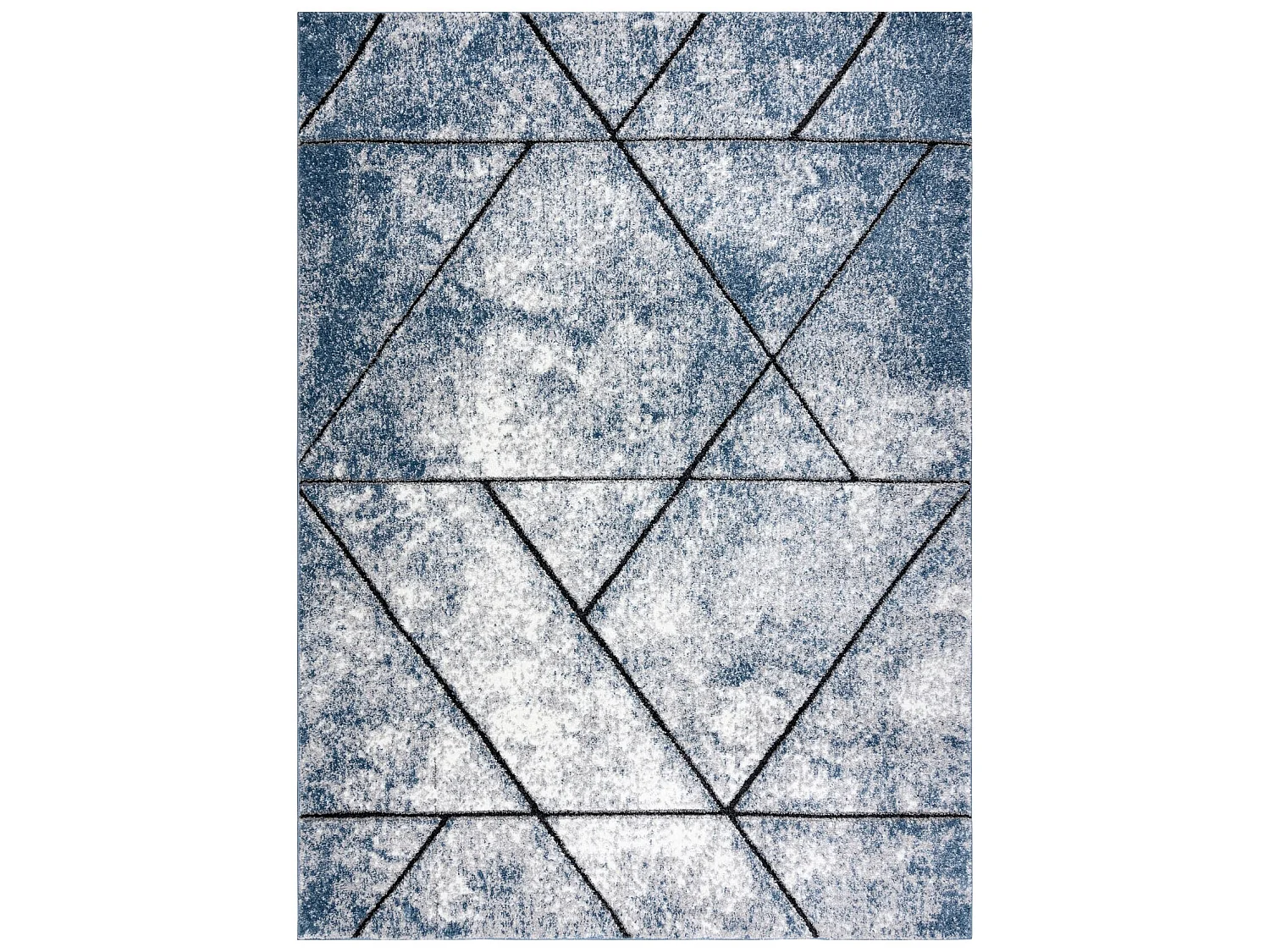 Tapis moderne COZY 8872 Wall, géométrique, triangles - Structural de 120x170 cm