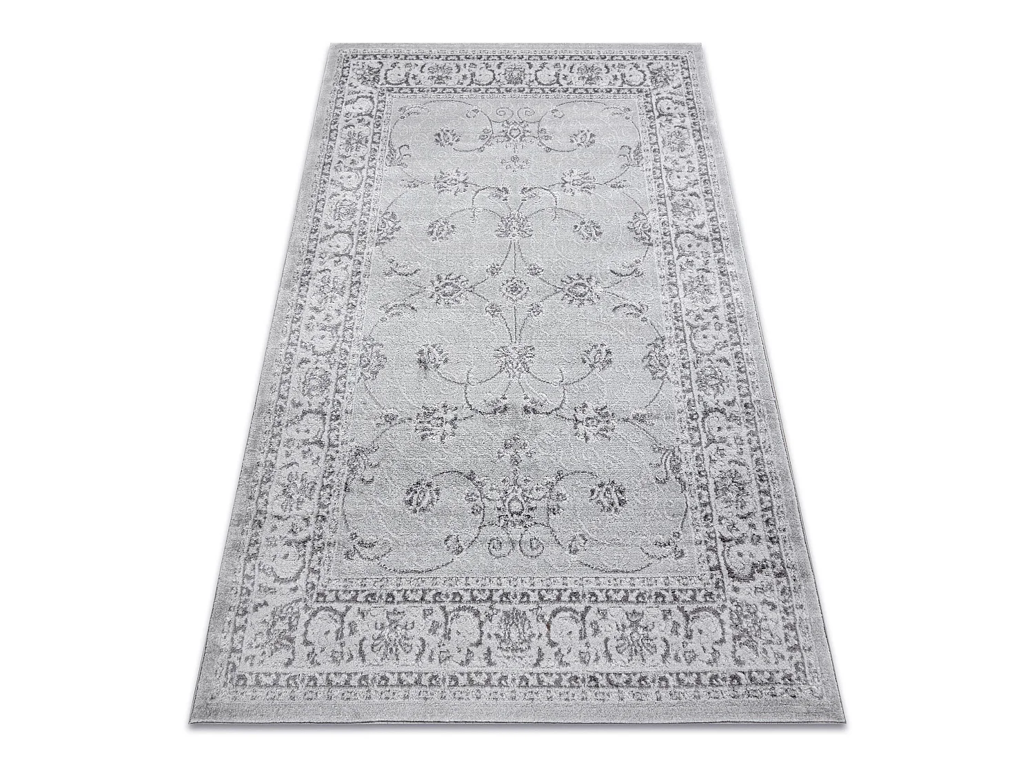 Tapijt MEFE modern 2312 Ornament, kader - Structureel, twee poolhoogte 120x170 cm
