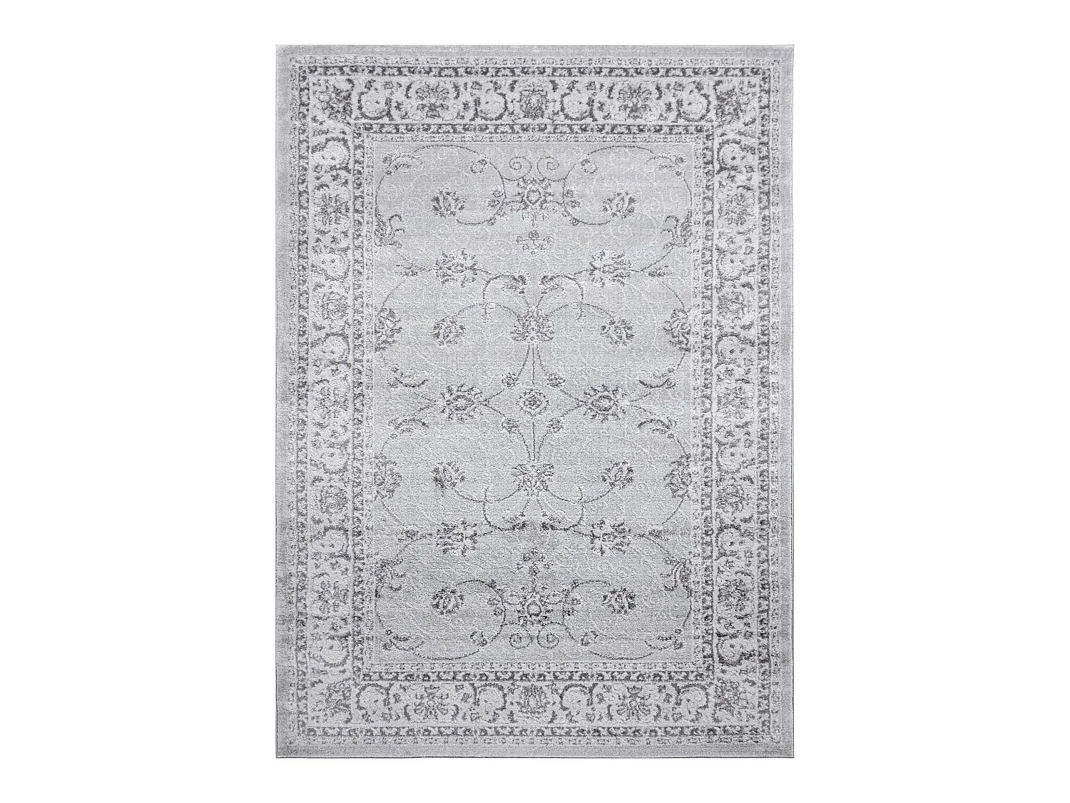 Tapijt MEFE modern 2312 Ornament, kader - Structureel, twee poolhoogte 120x170 cm