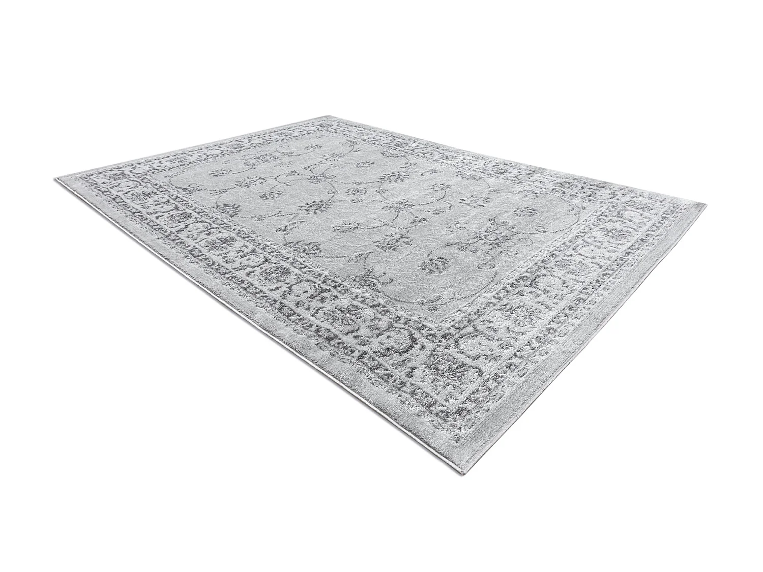 Tapijt MEFE modern 2312 Ornament, kader - Structureel, twee poolhoogte 120x170 cm