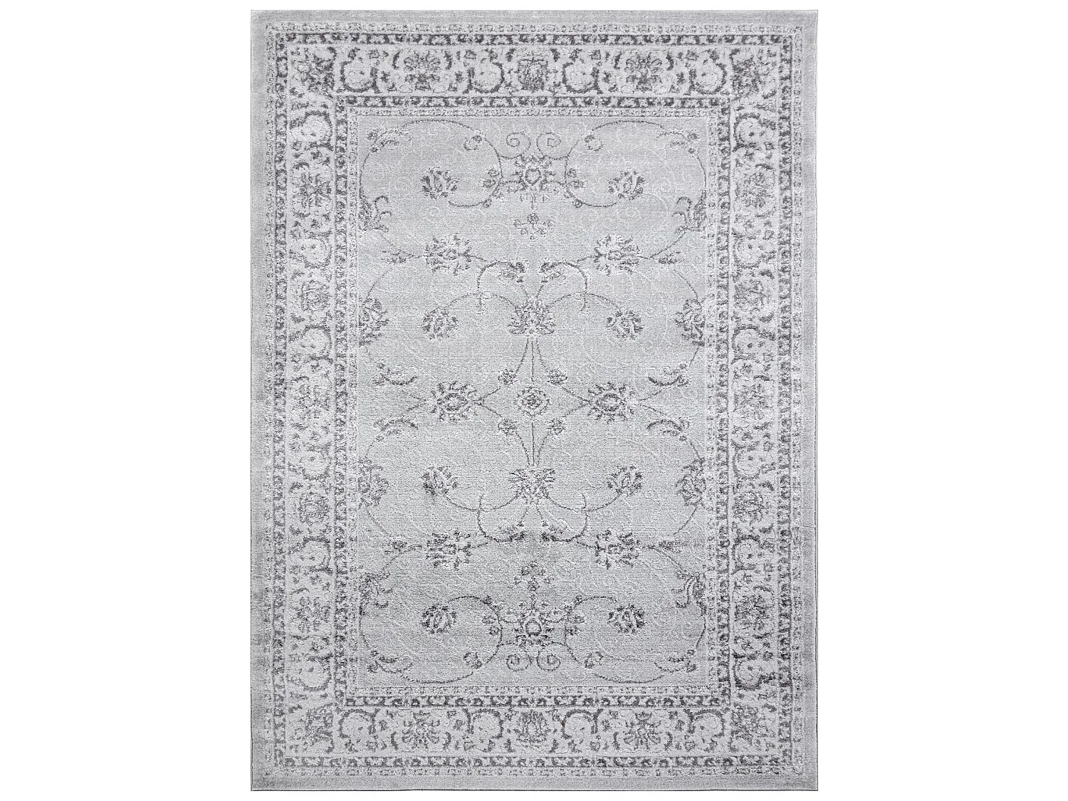 Tapijt MEFE modern 2312 Ornament, kader - Structureel, twee poolhoogte 120x170 cm