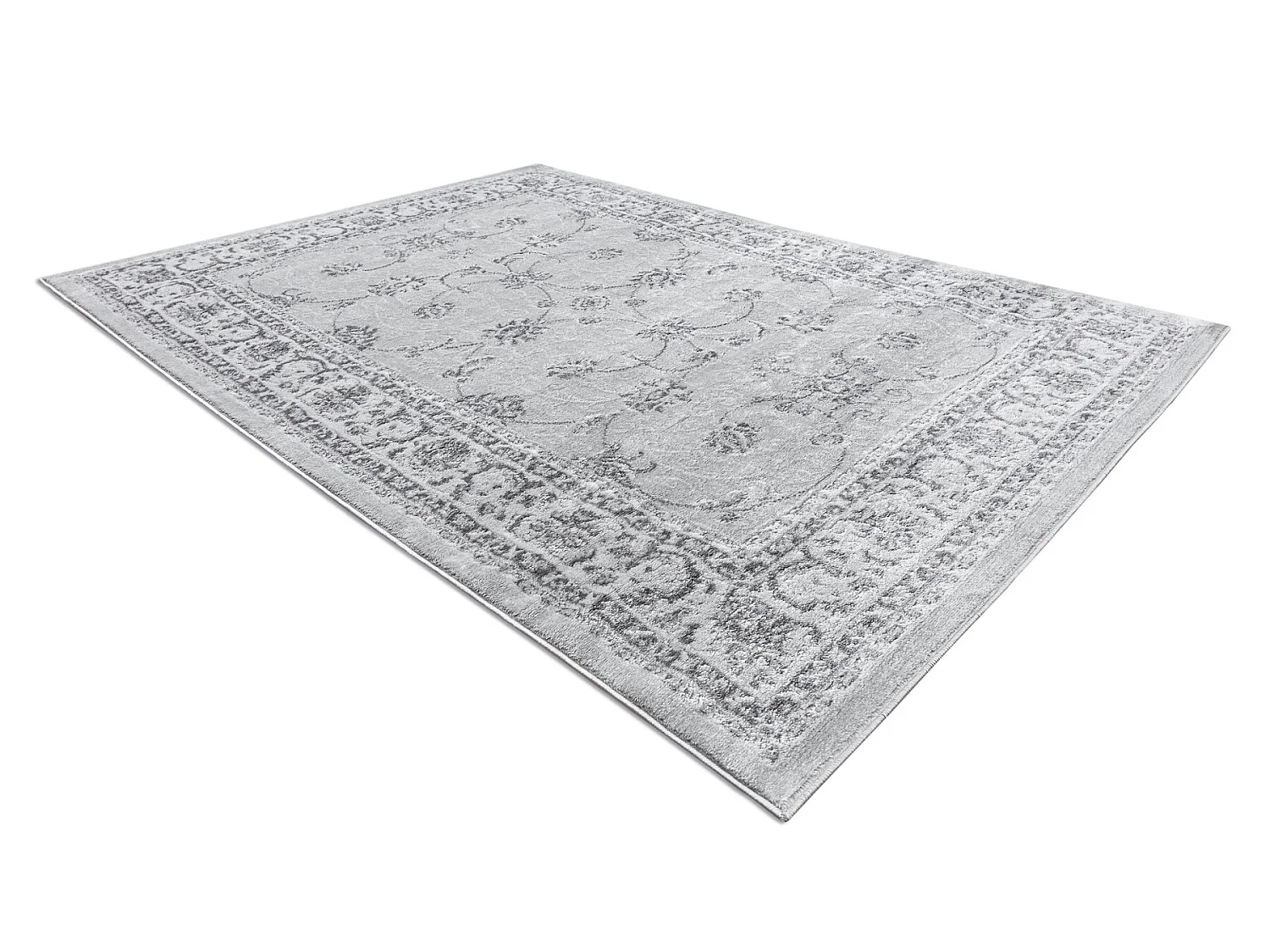 Tapijt MEFE modern 2312 Ornament, kader - Structureel, twee poolhoogte 120x170 cm