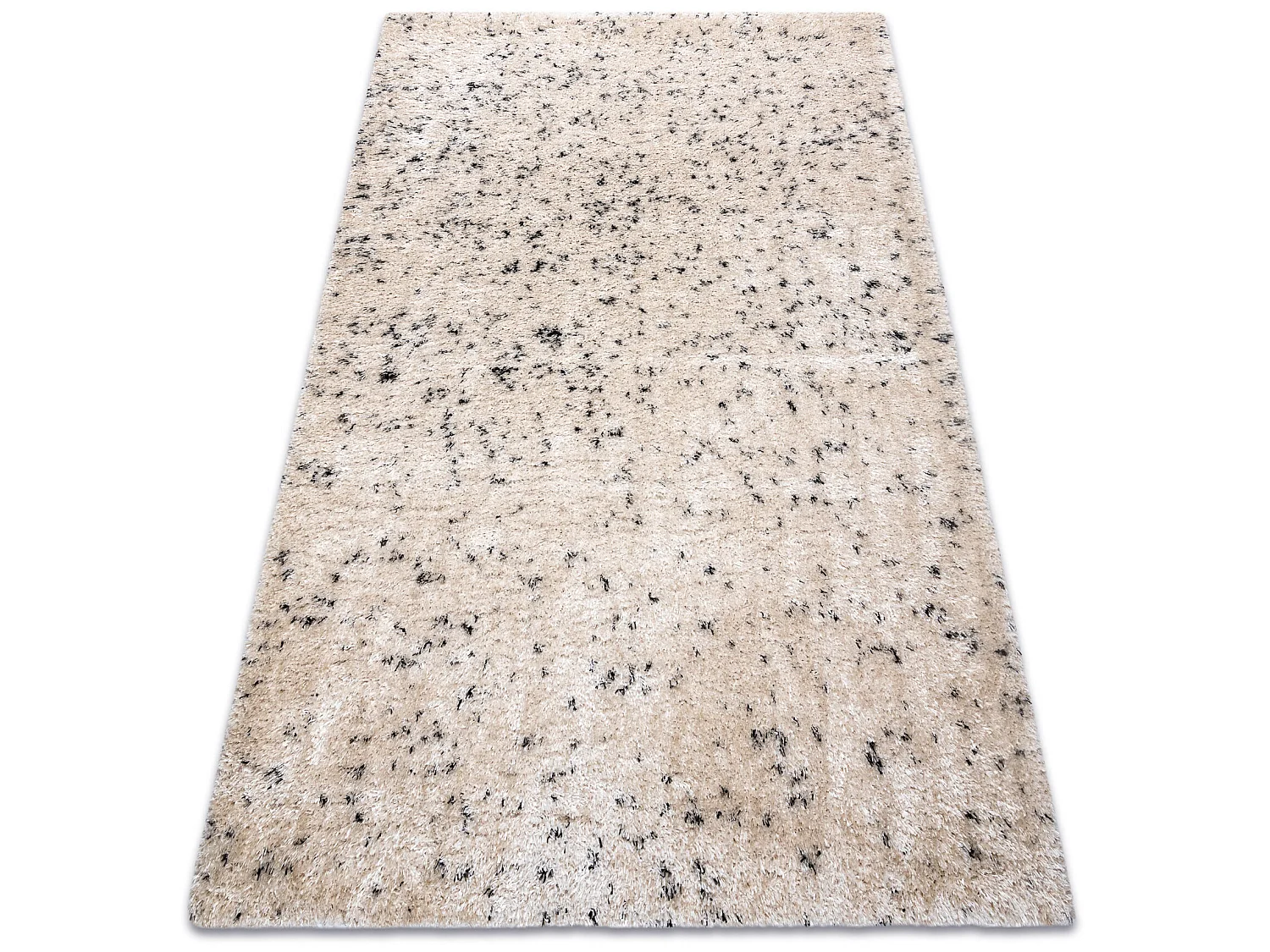Tapijt FLUFFY 2372 shaggy zout en peper room / antraciet 140x190 cm