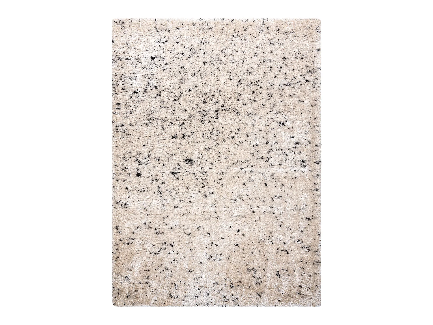 Tapijt FLUFFY 2372 shaggy zout en peper room / antraciet 140x190 cm