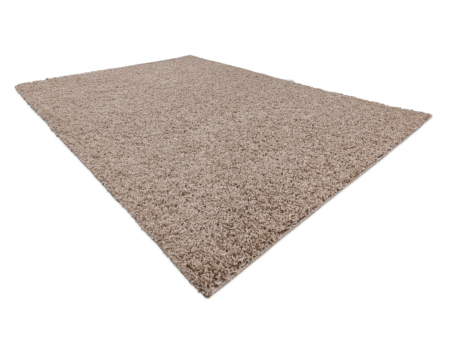 Tapis SOFFI shaggy 5cm beige 140x190 cm