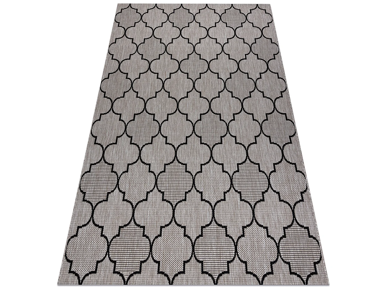 DYWAN SZNURKOWY SIZAL FLOORLUX 20607 , koniczyna marokańska, trellis  120x170 cm