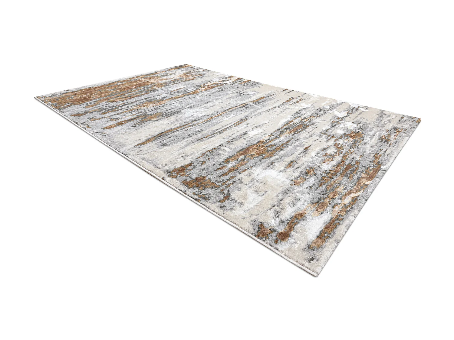 Tapis ACRYLIQUE ELITRA 6948 Abstraction vintage ivoire / gris 160x230 cm