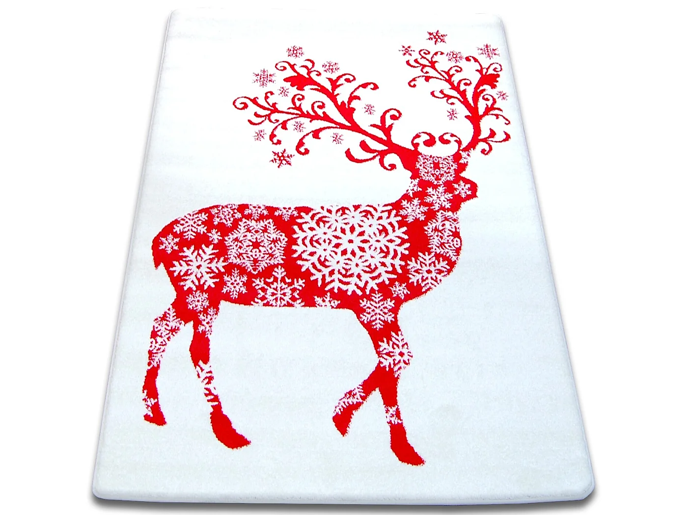 Tapis XMAS - F788 crème/rose 80x150 cm