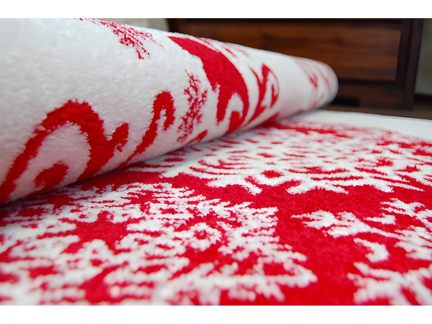 Tapis XMAS - F788 crème/rose 80x150 cm