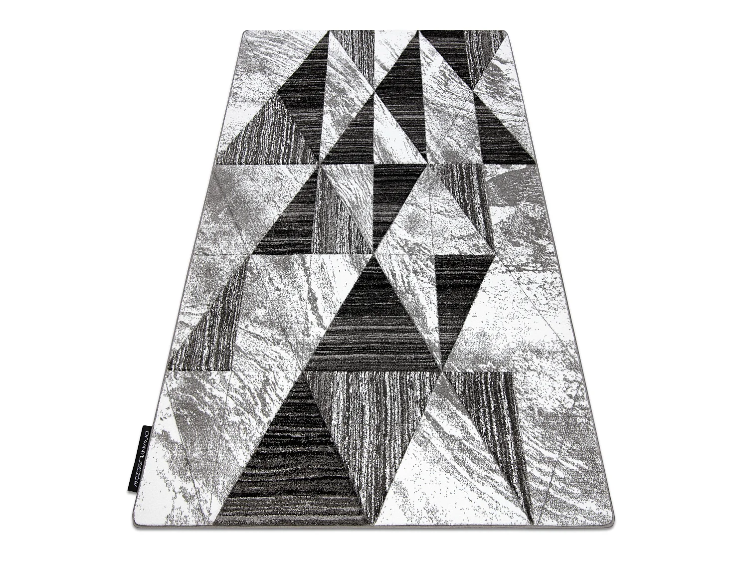 Tapis ALTER Nano triangle gris 140x190 cm