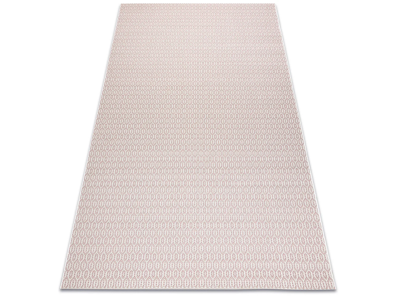 Sisal tapijt SISAL FLAT 48603/526 Geknoopt crème rozekleuring 160x230 cm