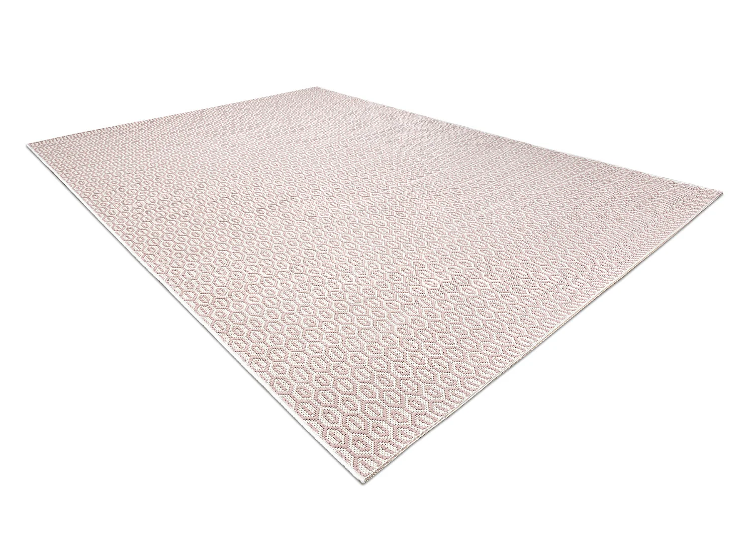 Sisal tapijt SISAL FLAT 48603/526 Geknoopt crème rozekleuring 160x230 cm