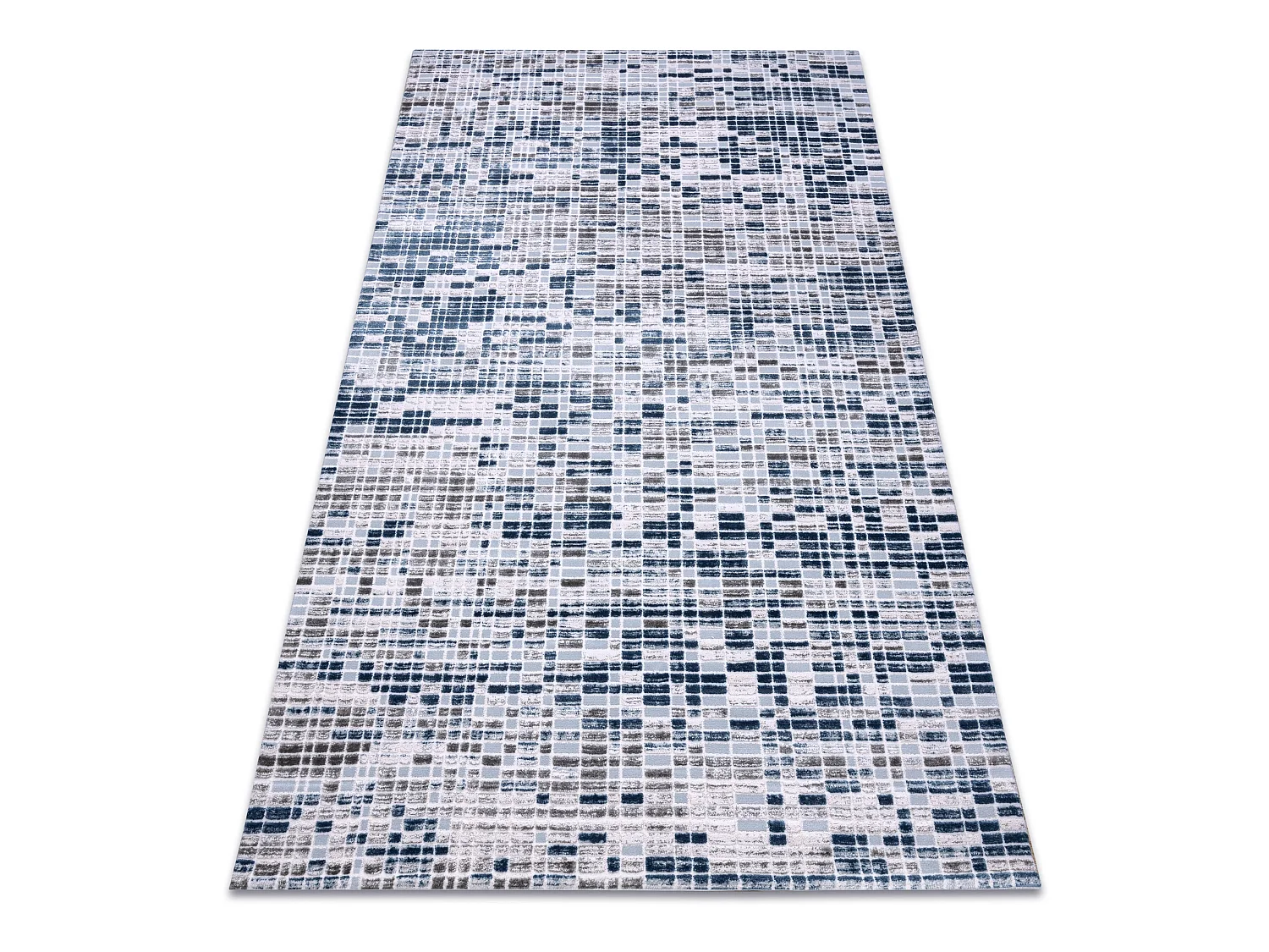Alfombra acrílica DIZAYN 124 azul 80x150 cm