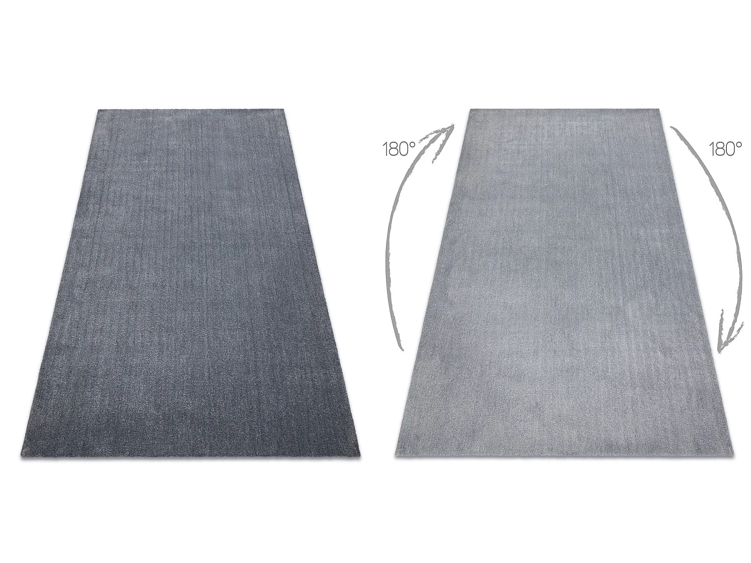 Modern tapijt wasbaar LATIO 71351070 grijskleuring 240x340 cm