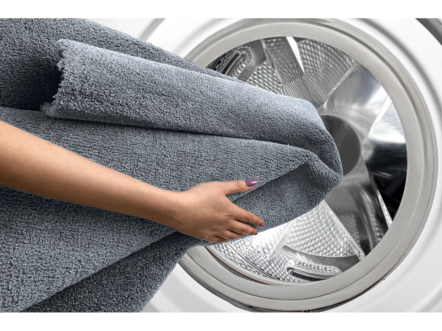 Modern tapijt wasbaar LATIO 71351070 grijskleuring 240x340 cm