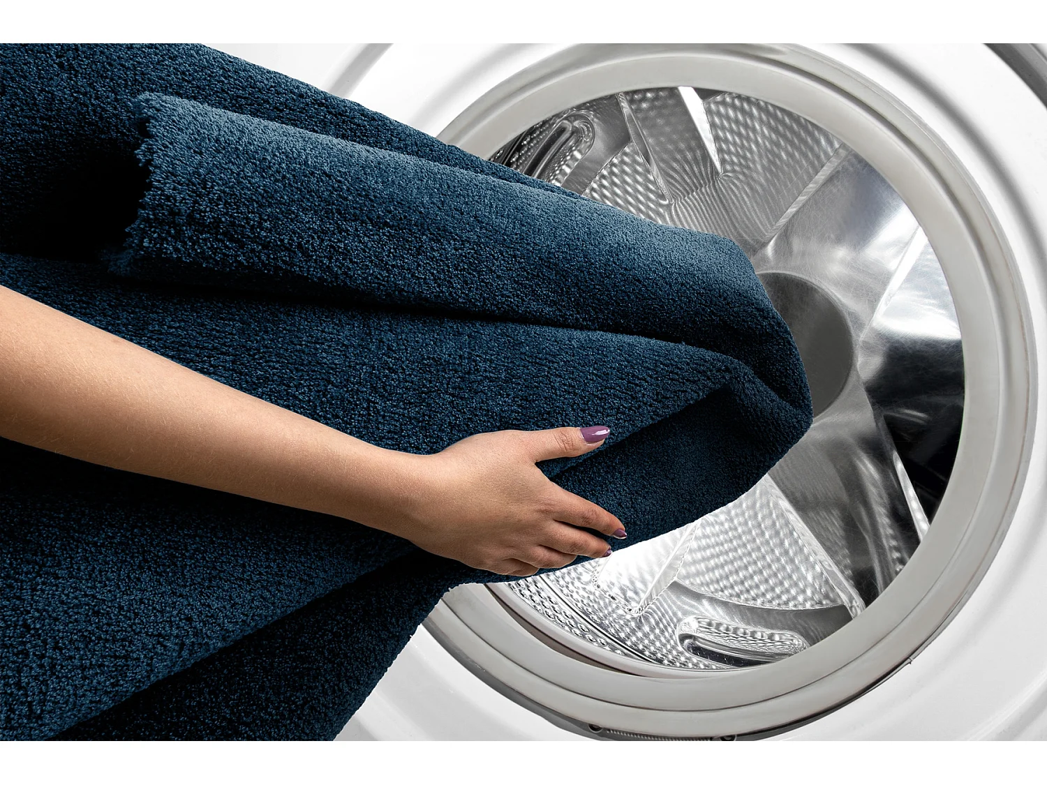 Modern Tapijt Wasbaar , LATIO 71351090 blauw  140x200 cm