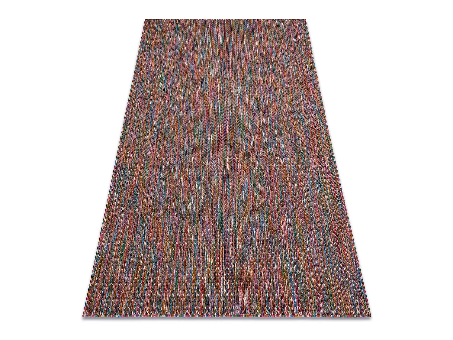 Moderno FISY tapis SIZAL 20776 Zigzag, mélange rose 120x170 cm