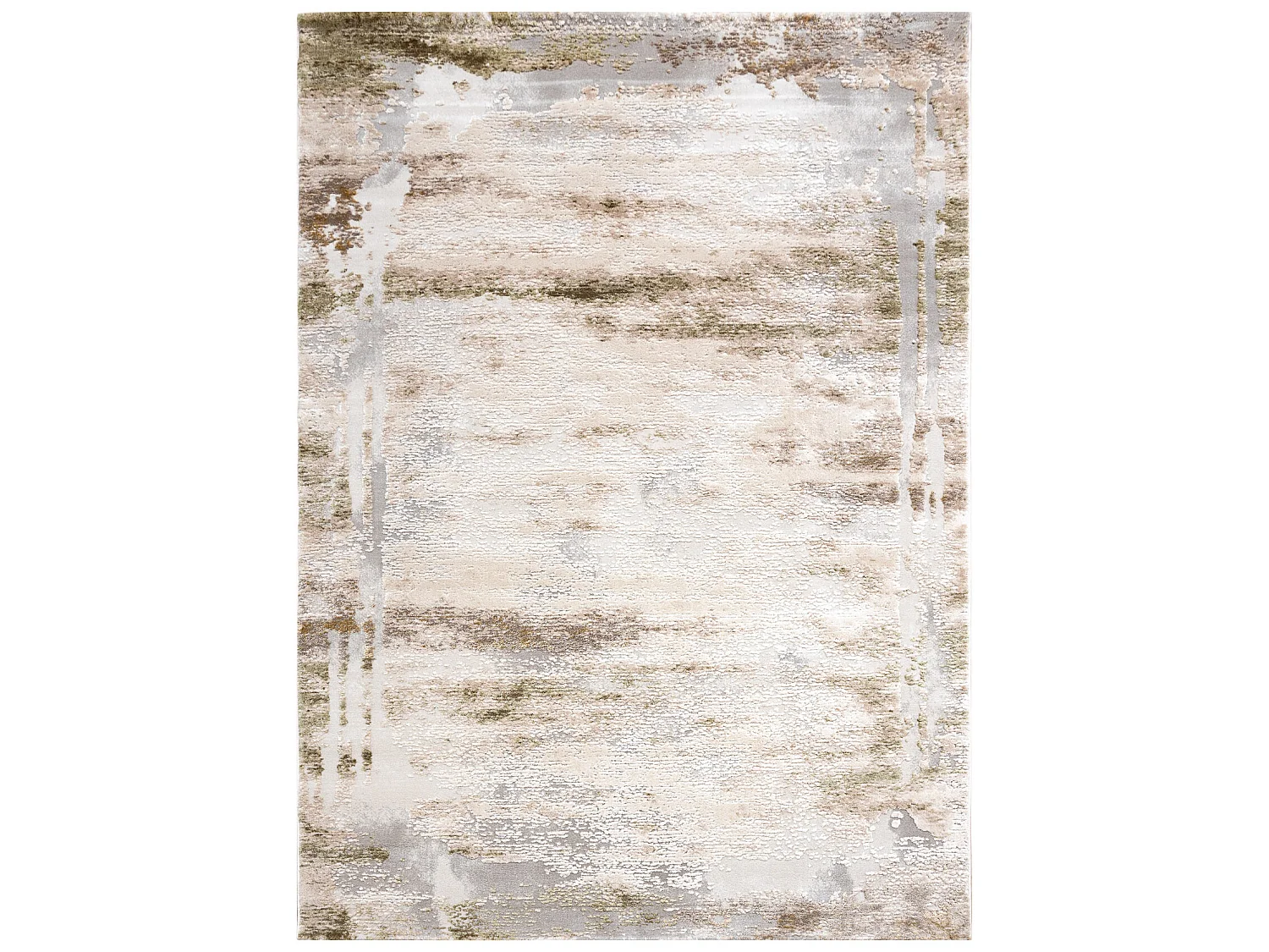 Tapijt ACRYL ELITRA 9972 Abstractie gewreven ivoor / beige  160x230 cm