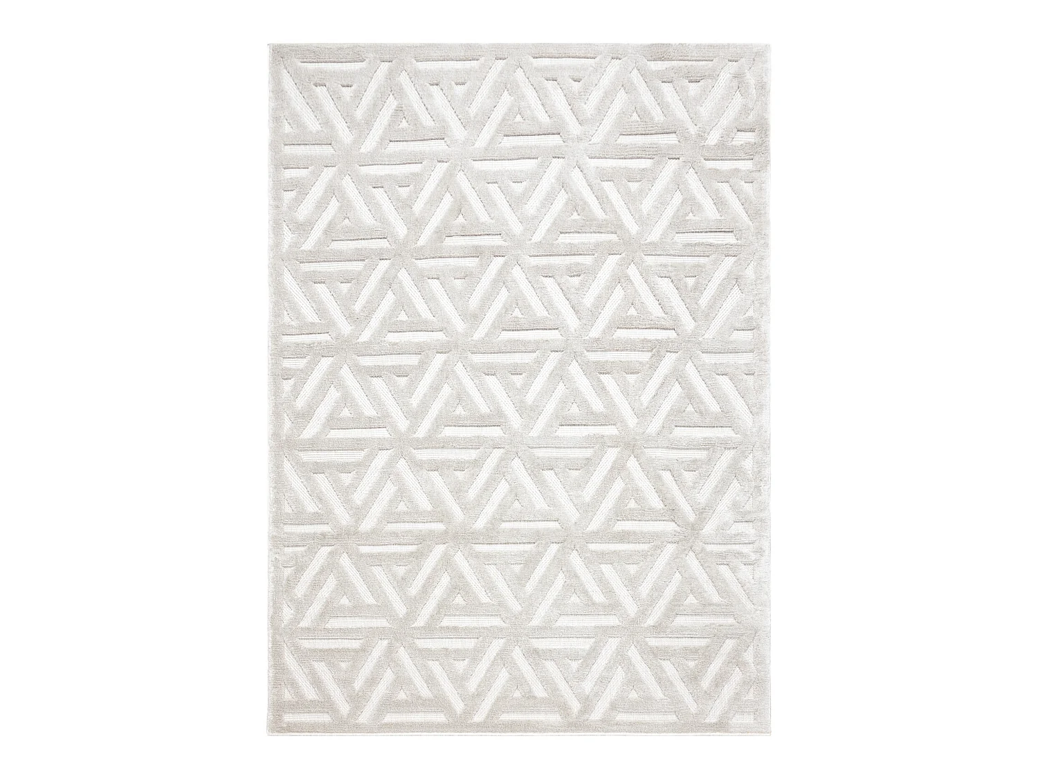 Tapijt SANTO SISAL 58503 geometrisch beige 140x190 cm