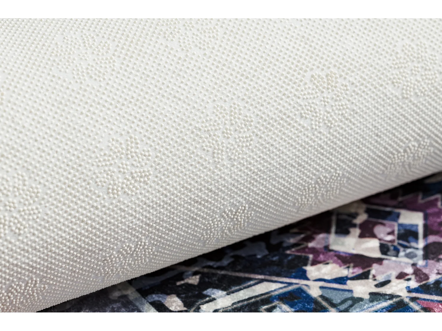 Tapis lavable ANDRE 1136 oriental vintage antidérapant - bordeaux / b 80x150 cm