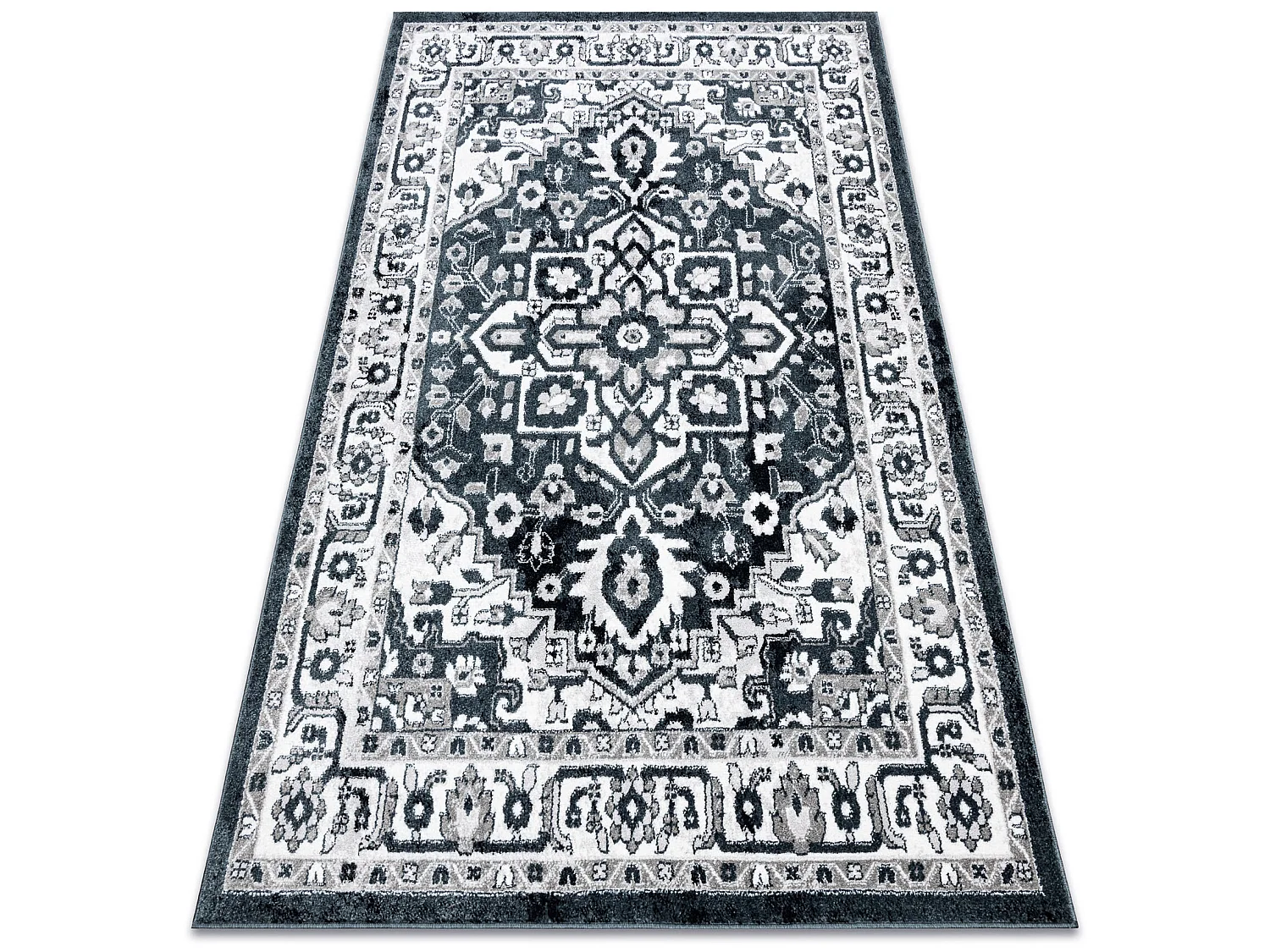 Tapijt POLI 8756A Ornament blauw 140x190 cm