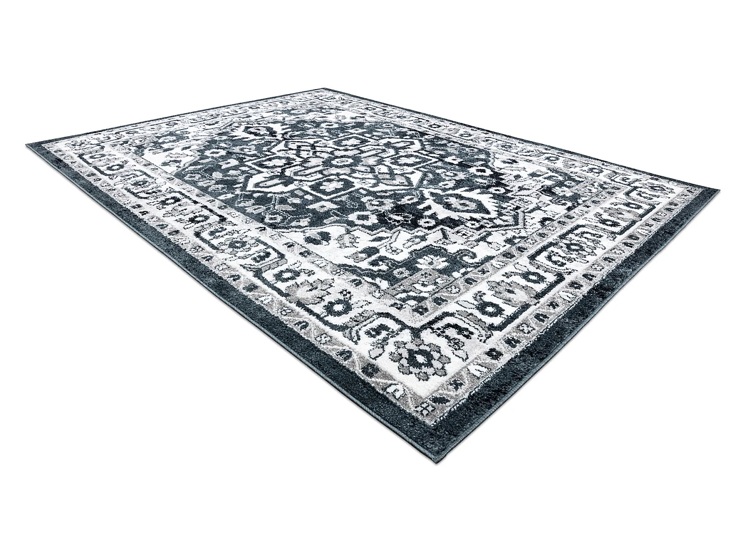 Tapijt POLI 8756A Ornament blauw 140x190 cm