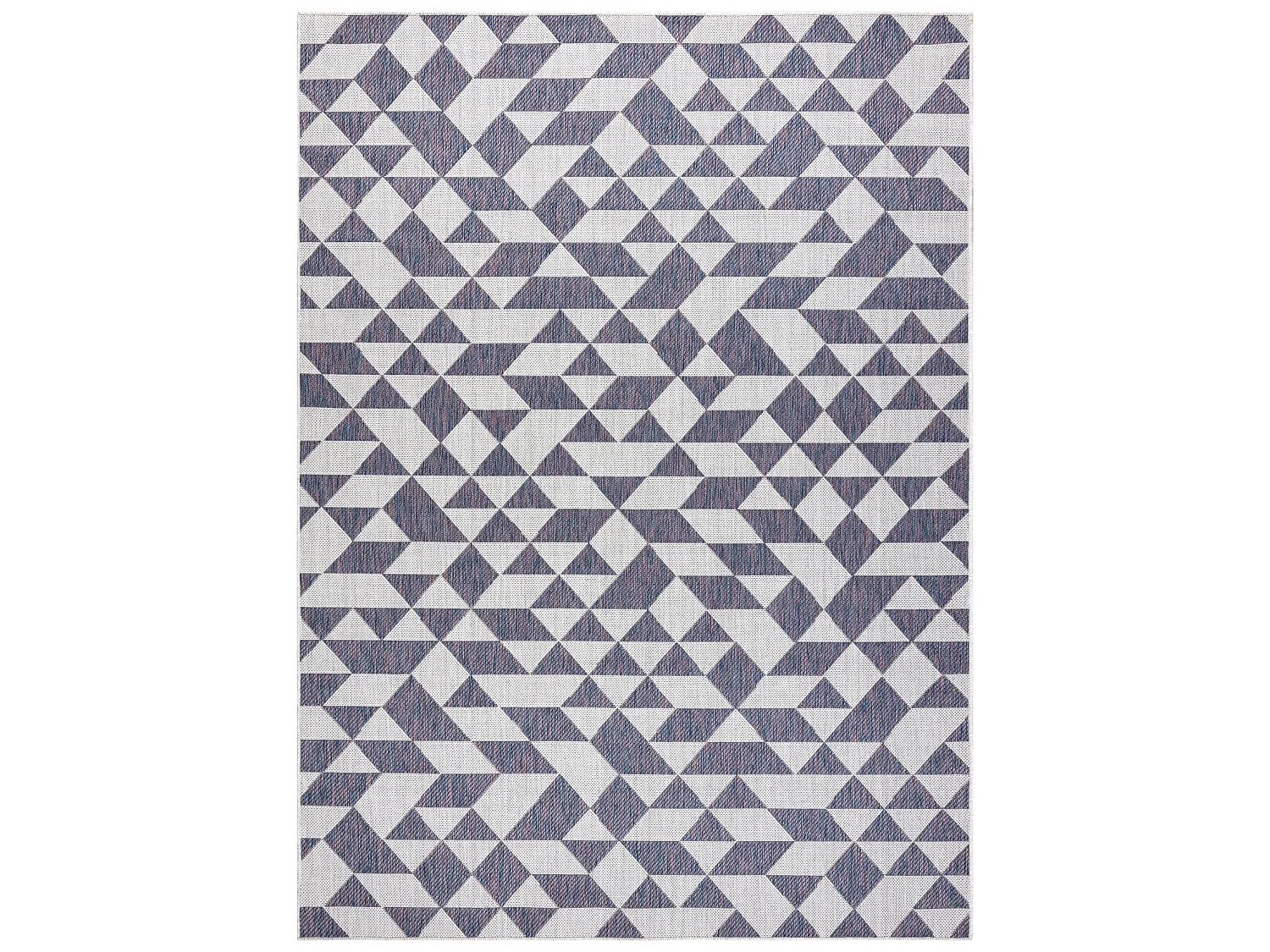 Sisal tapijt SISAL SION Geometrisch, Drieho 22373 plat te weven ecru / 80x150 cm