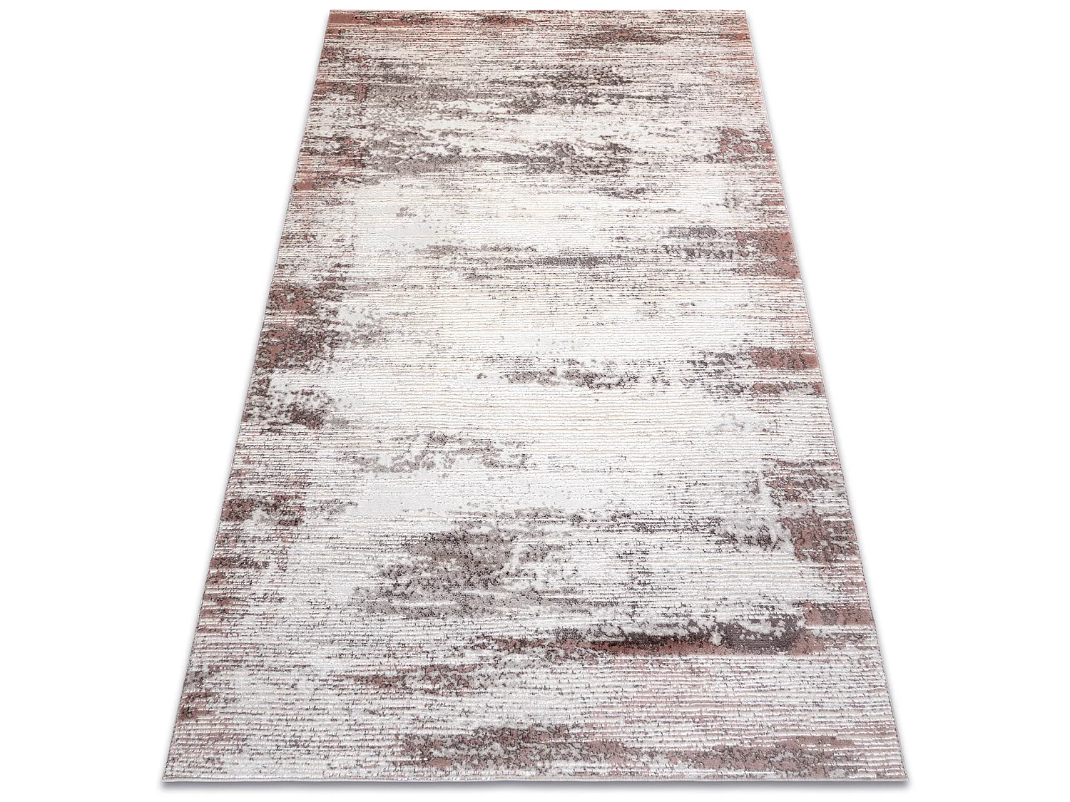 Tapijt CORE W9775 Kader, schaduw - structureel, twee lagen vlies, beig 120x170 cm