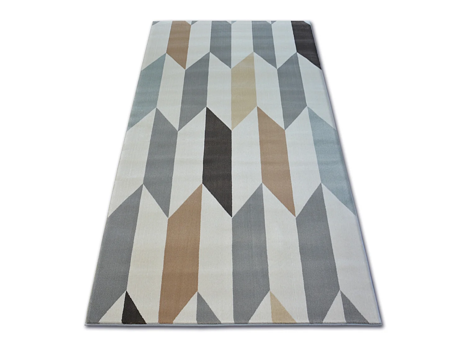 Tapijt ARGENT - W4937 Ruit crèmee  200x290 cm
