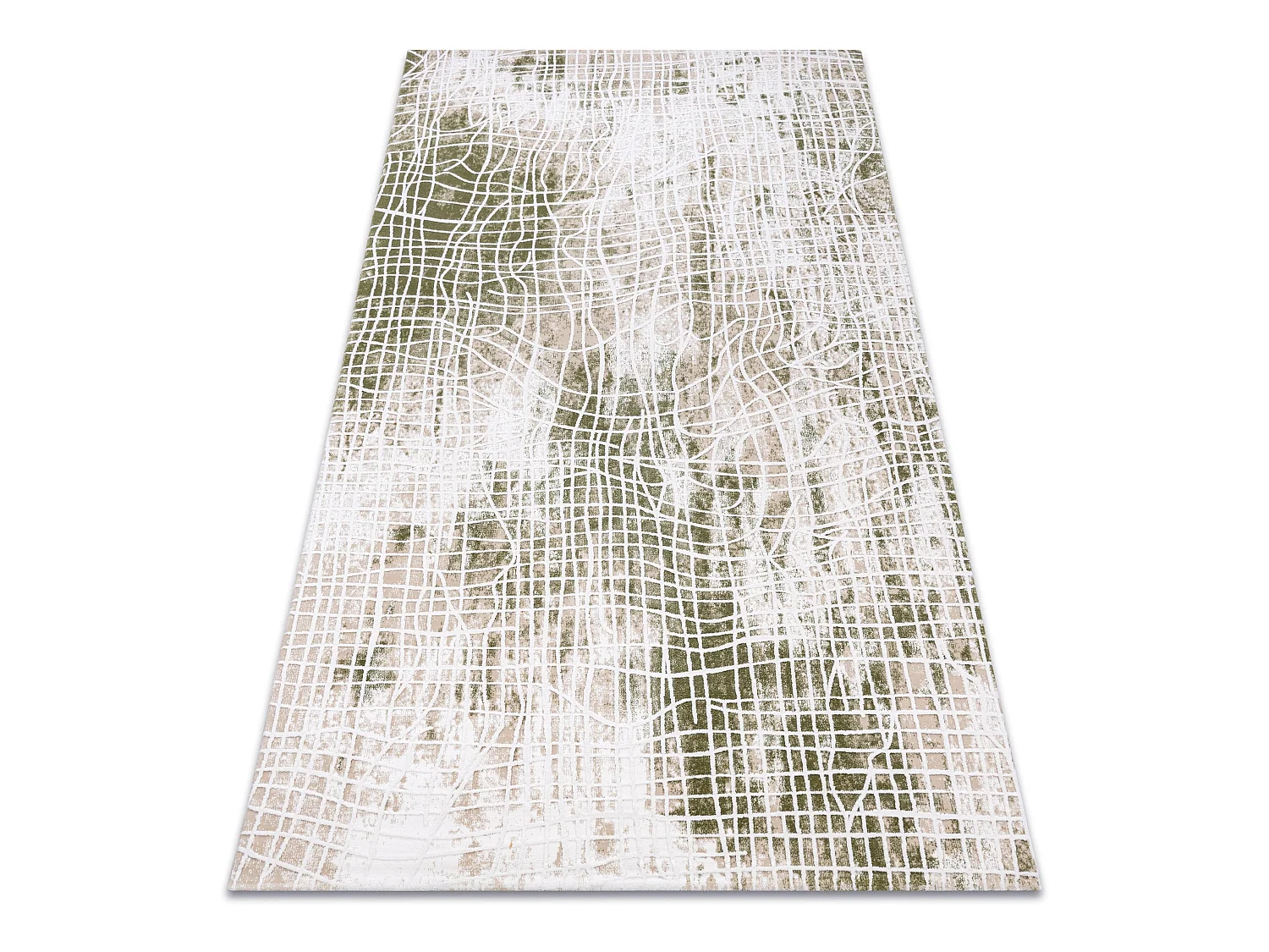Tapis ACRYLIQUE USKUP 9483 ivoire / vert 160x230 cm