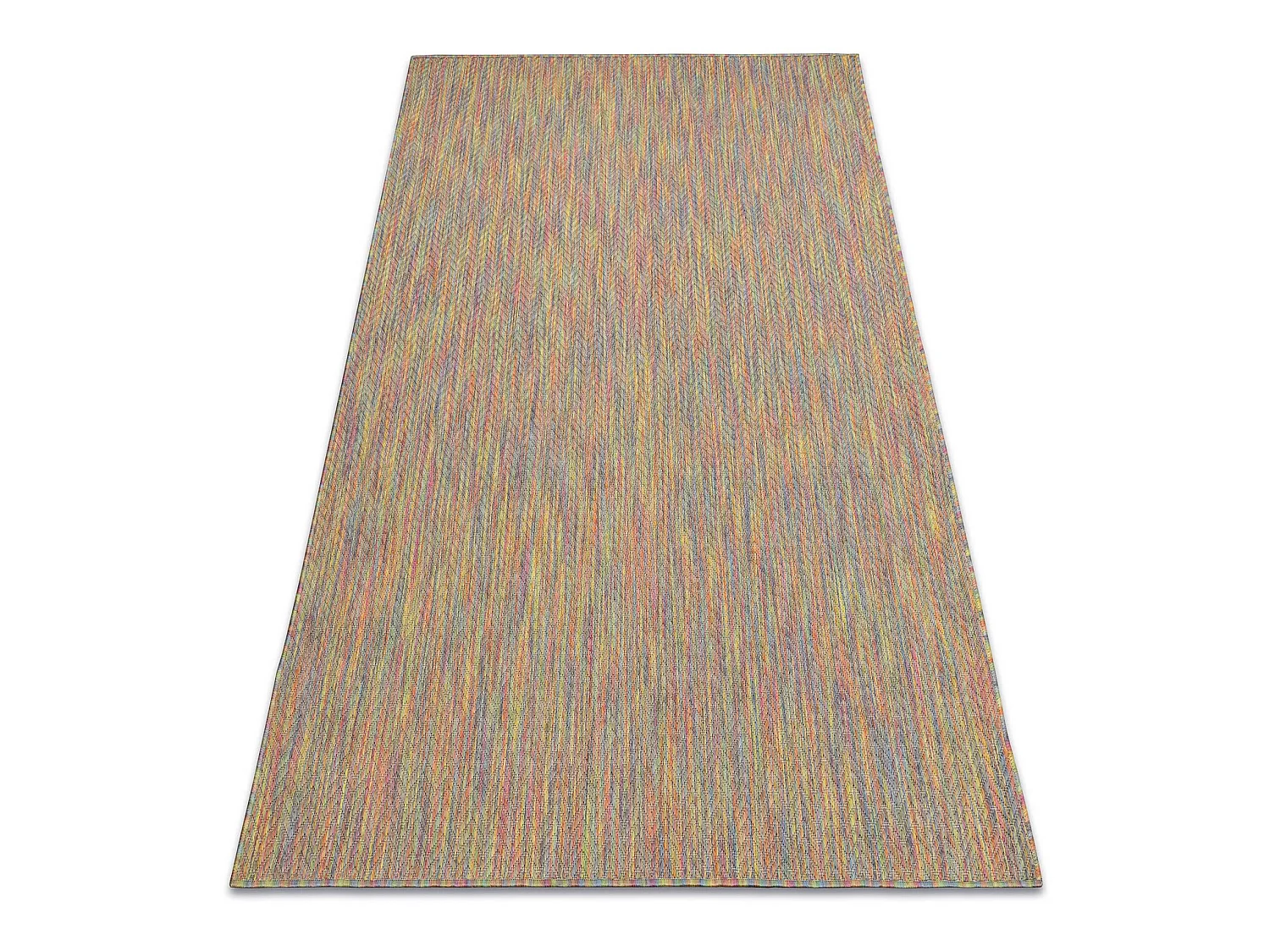 Moderno FISY tapis SIZAL 20776 Zigzag, mélange arc-en-ciel 120x170 cm