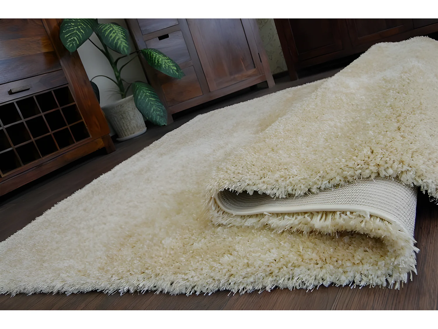 Dywan SHAGGY NARIN P901 garlic gold 140x190 cm