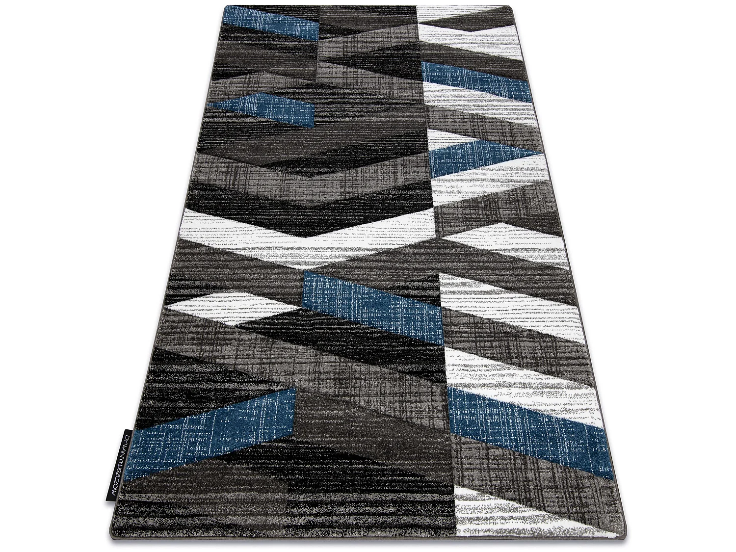 Tapijt ALTER Bax Strepen blauw 140x190 cm